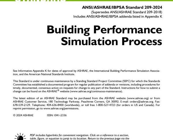 Estándar ASHRAE 209 – 2024
