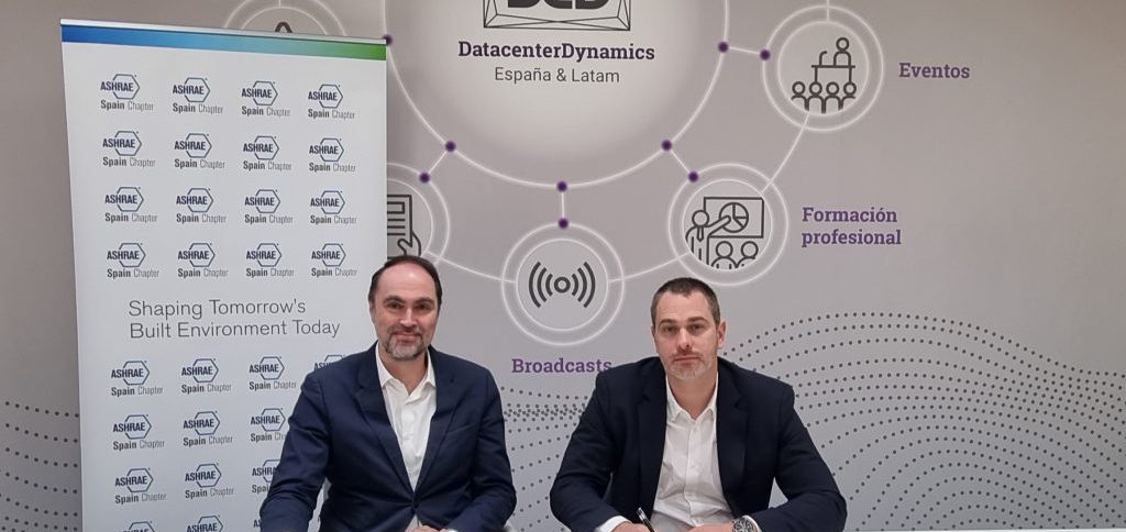 DCD y ASHRAE Spain Chapter firman un acuerdo de colaboración