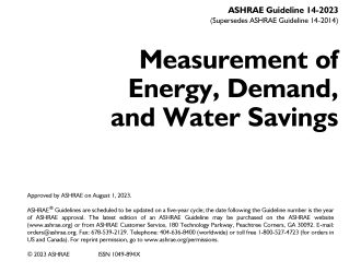 ASHRAE Guideline 14-2023