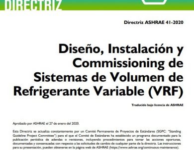 Estándar ASHRAE 41 – 2020
