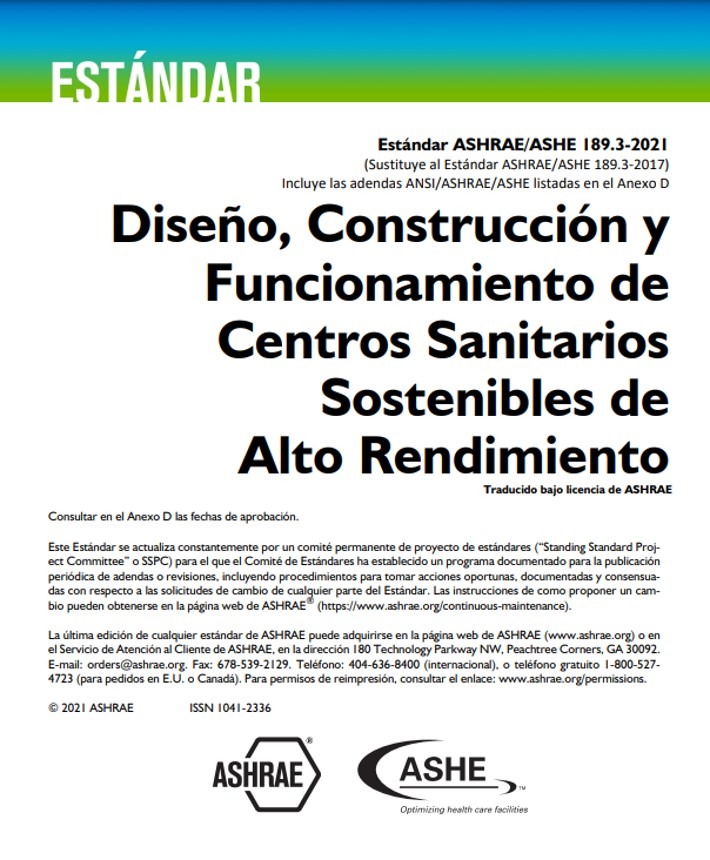 Estándar ASHRAE 189.3 – 2021