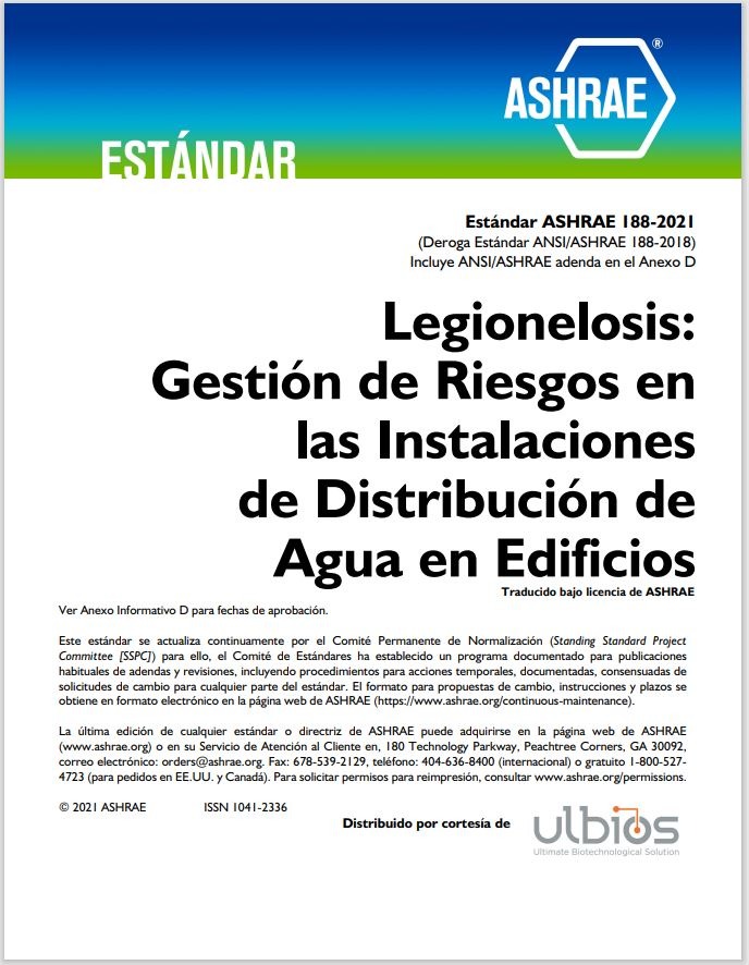 Estándar ASHRAE 188 – 2021