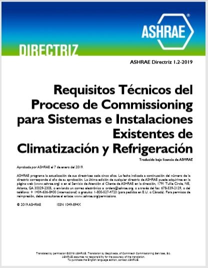Directriz ASHRAE 1.2 – 2019